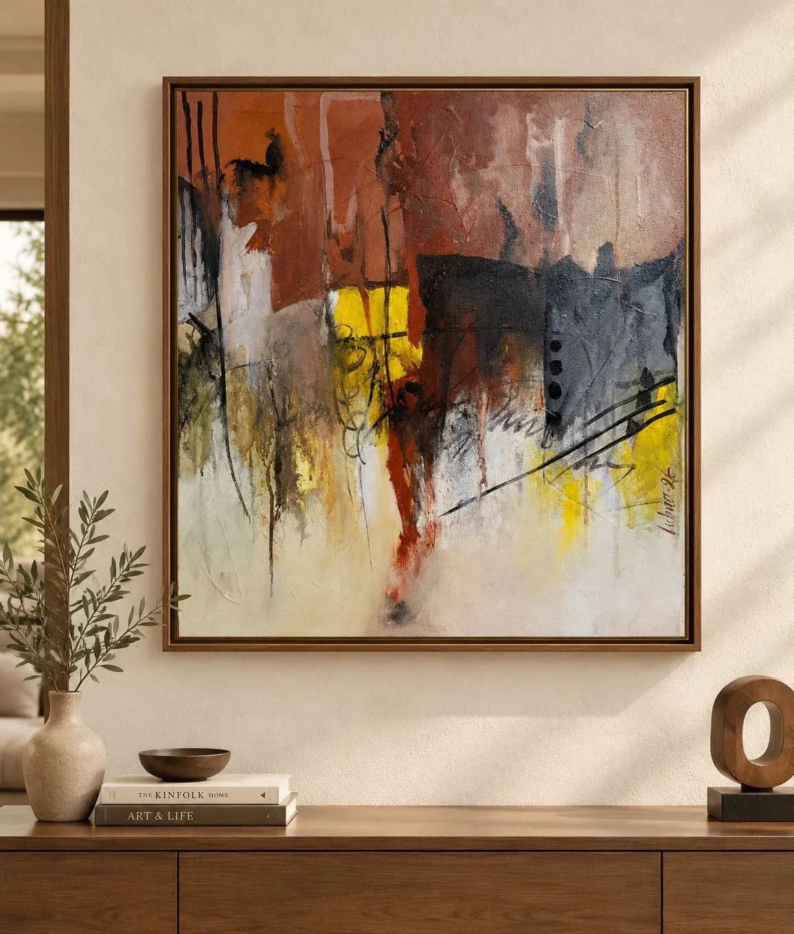Rust & Ink — on the wall